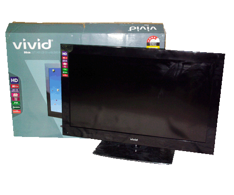 VIVID 80CM (32'') HD TV WITH DVD PLAYER